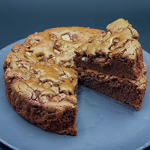 moelleux chocolat et pepites de chocolat