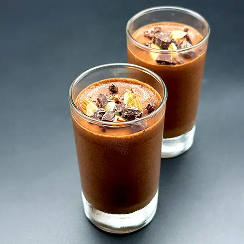 mousse deux chocolats